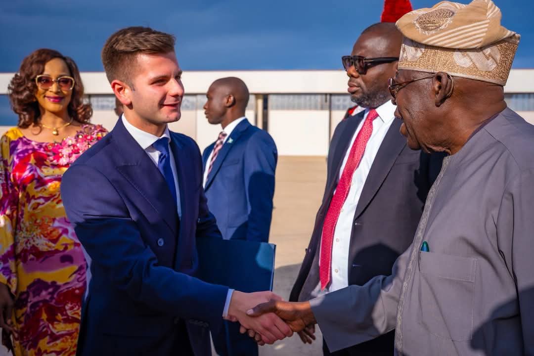 President Tinubu arrives Rome
