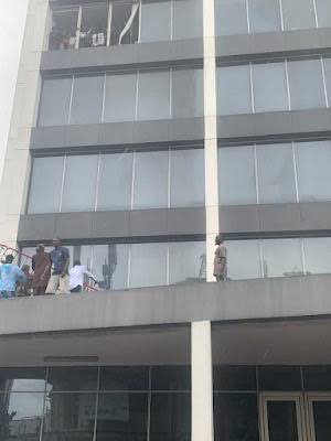 Fire service begins probe into Afriland Tower fire in Lagos