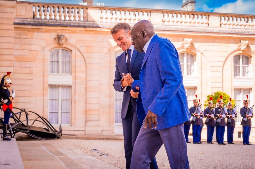 President Tinubu and Macron