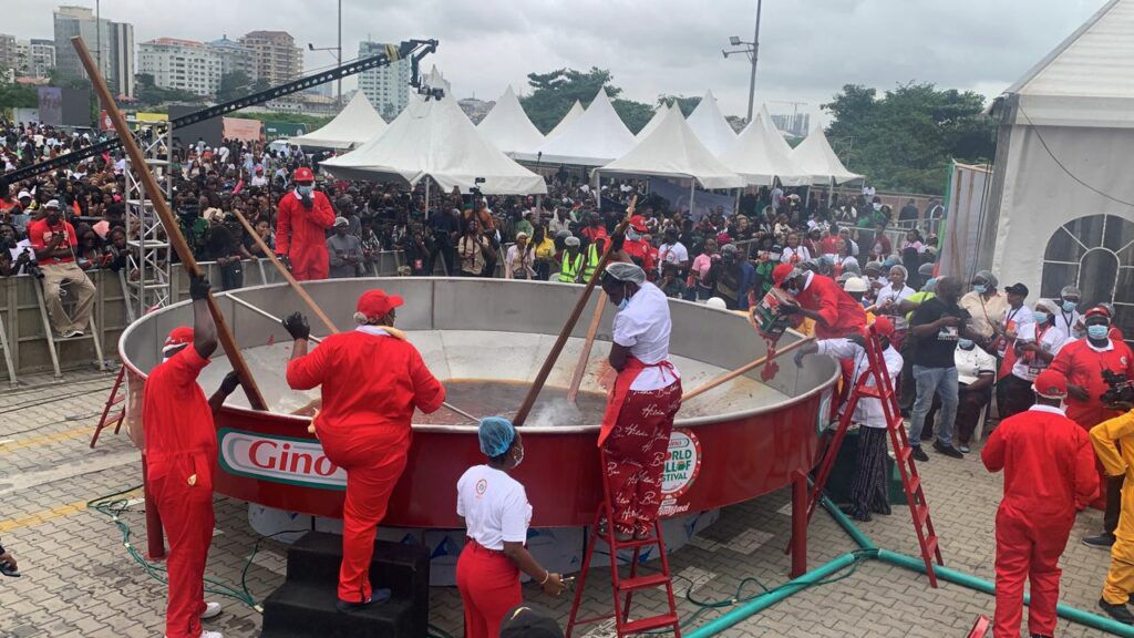 GWR confirms Hilda Baci’s largest-serving of Jollof Rice