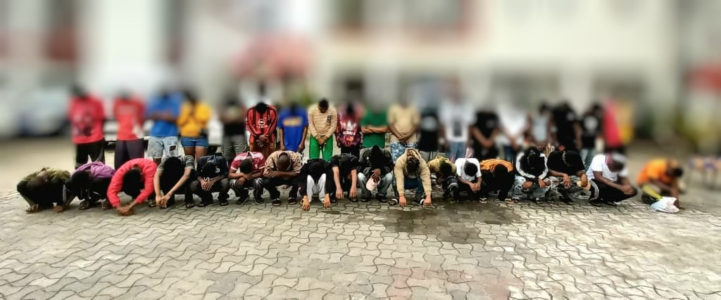 EFCC arrests 37 suspected internet  fraudsters in Warri, Owerri