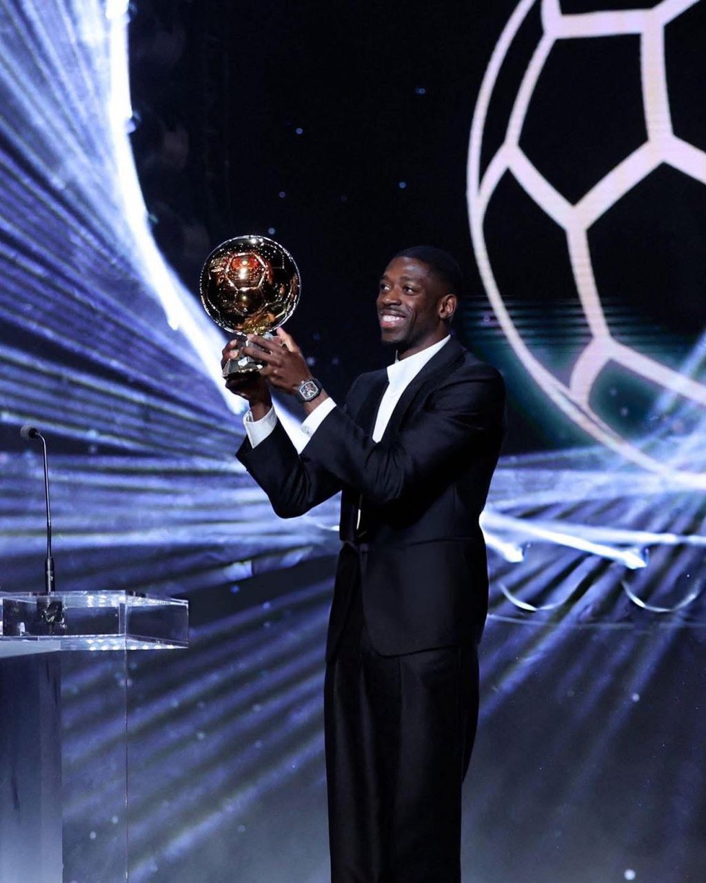 Ballon d’Or: Dembele shares emotional journey to success
