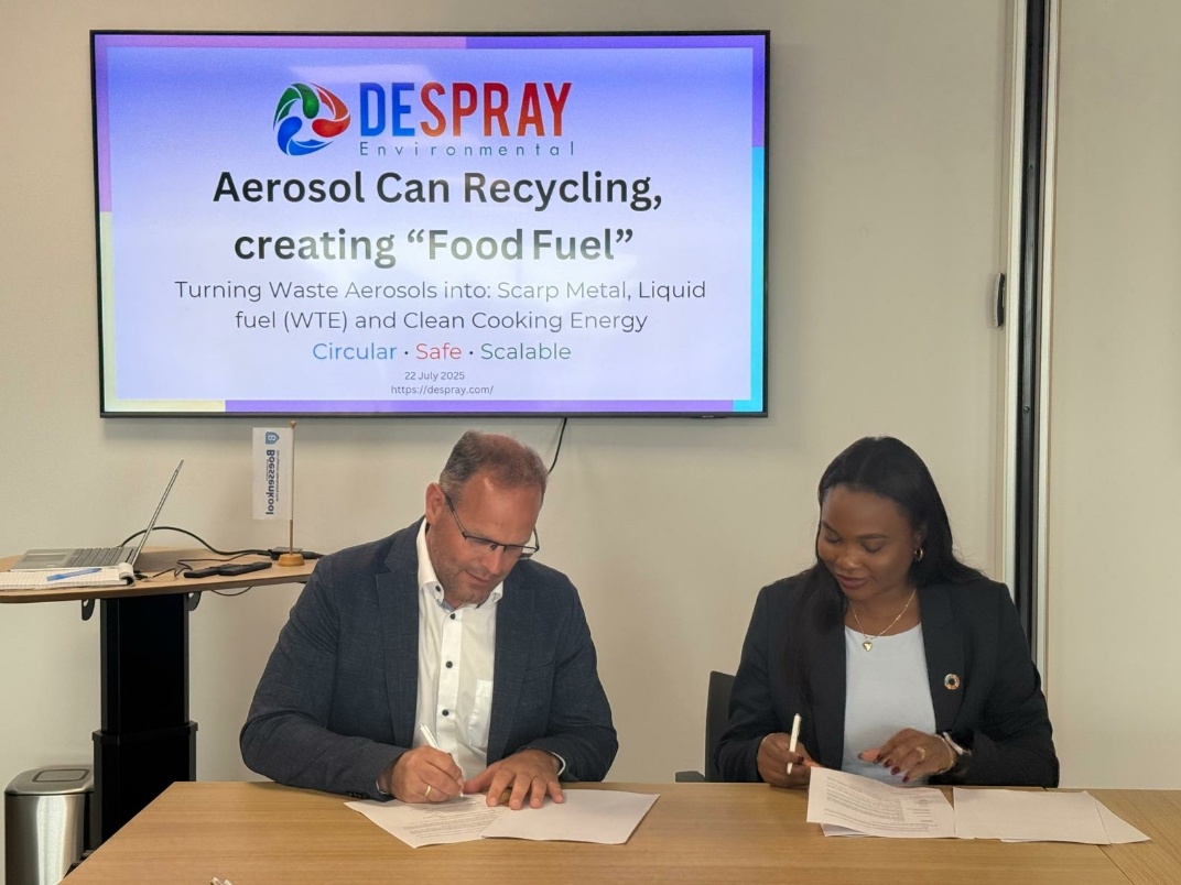 FREEE Recycle, DeSpray partner to revolutionise waste management in Nigeria