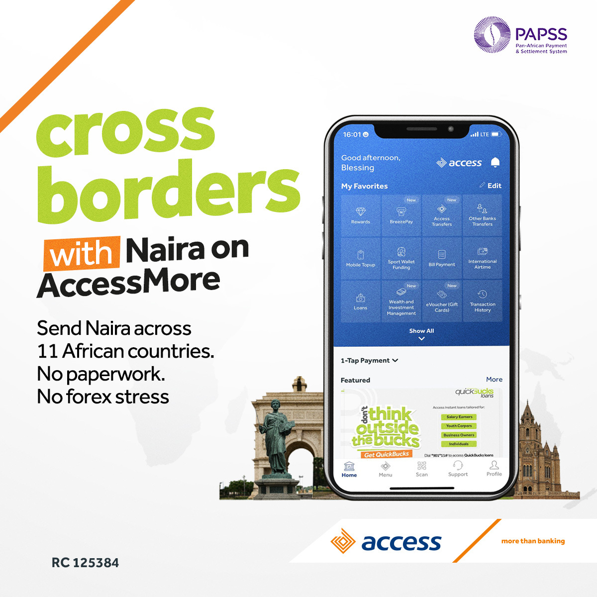 Access Bank Integrates PAPSS into AccessMore App, deepens pan-African payment connectivity