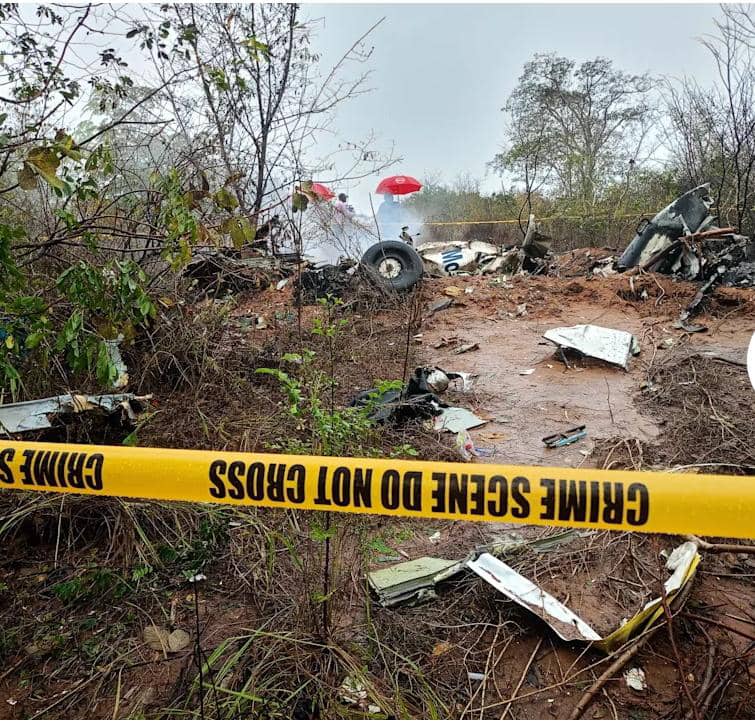 12 people feared dead in plane crash