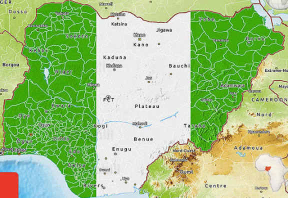 Nigeria Map
