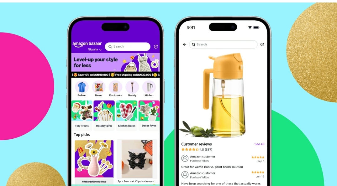 Amazon expands low-price shopping experience in Nigeria, launches Bazaar app