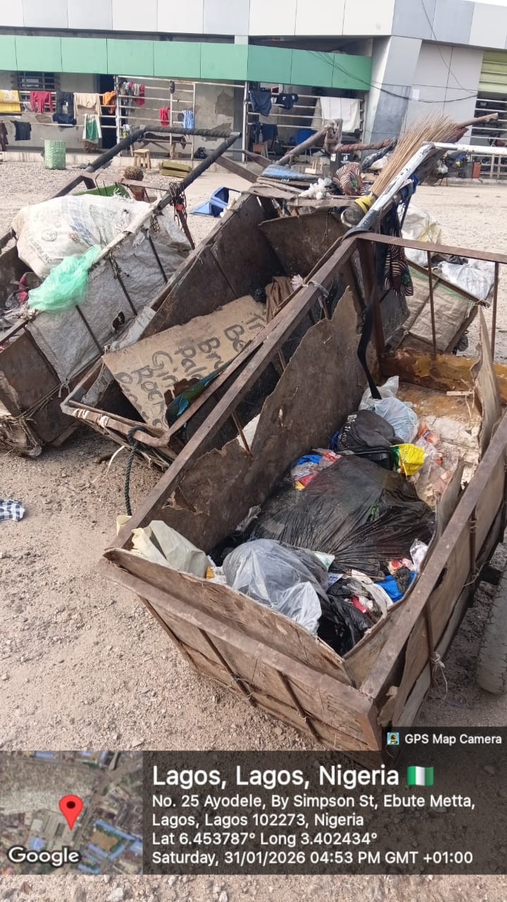 LAWMA seizes carts, arrests one over illegal waste dumping