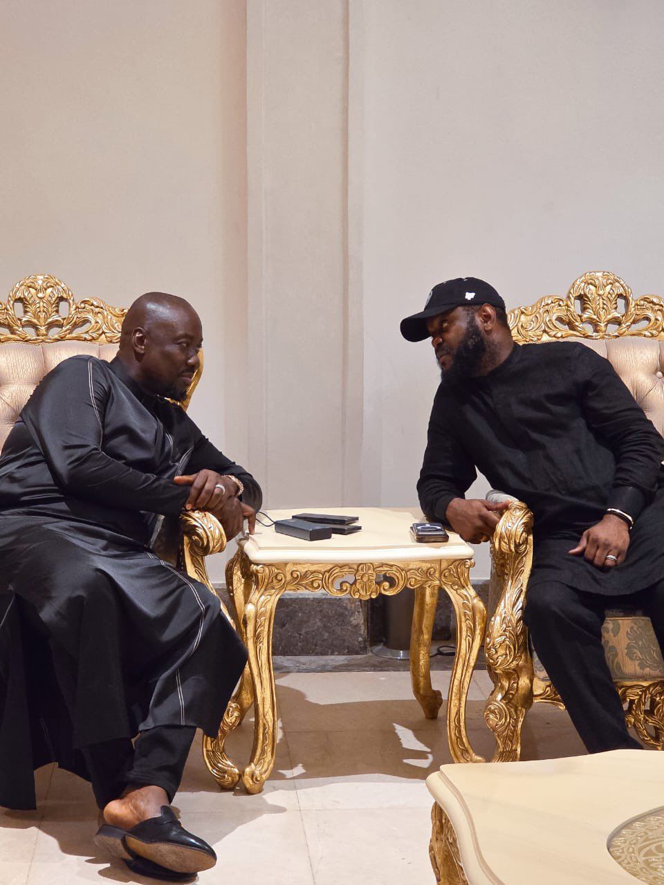 Seyi Tinubu presents Obi Cubana with City Boy Movement appointment letter