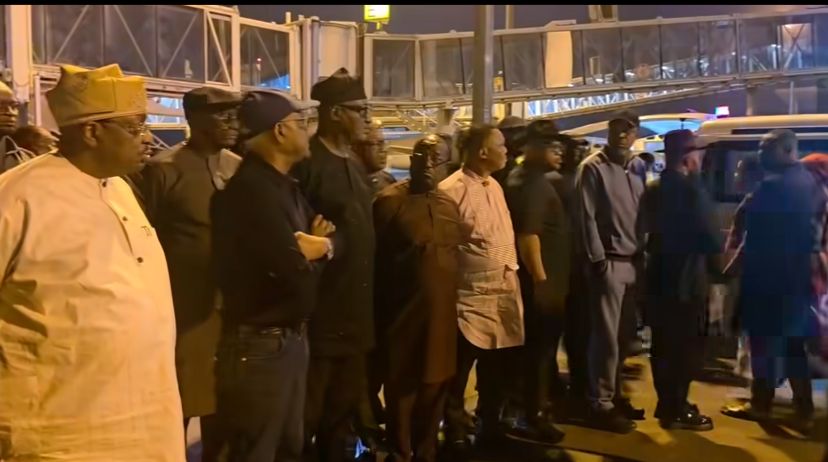 Wike, others receive body of Sen Mpigi in Abuja