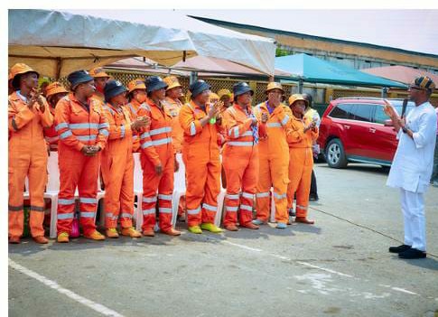 LAWMA marks IWD with female sweepers