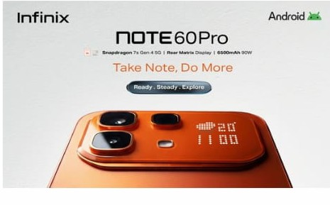 Infinix NOTE 60 Pro Brings Flagship Performance and Interactive Design