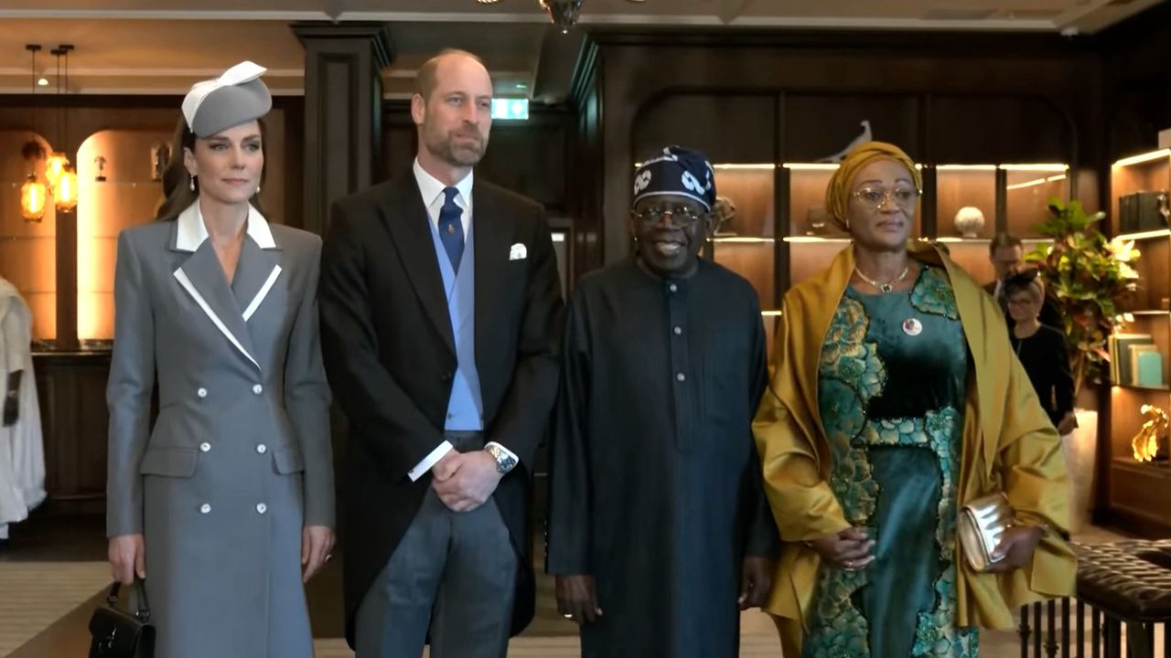 Prince William, Princess Catherine welcome Tinubu, wife to UK