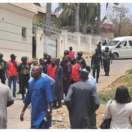 EFCC moves against Malami as operatives seal Abuja residence amid probe