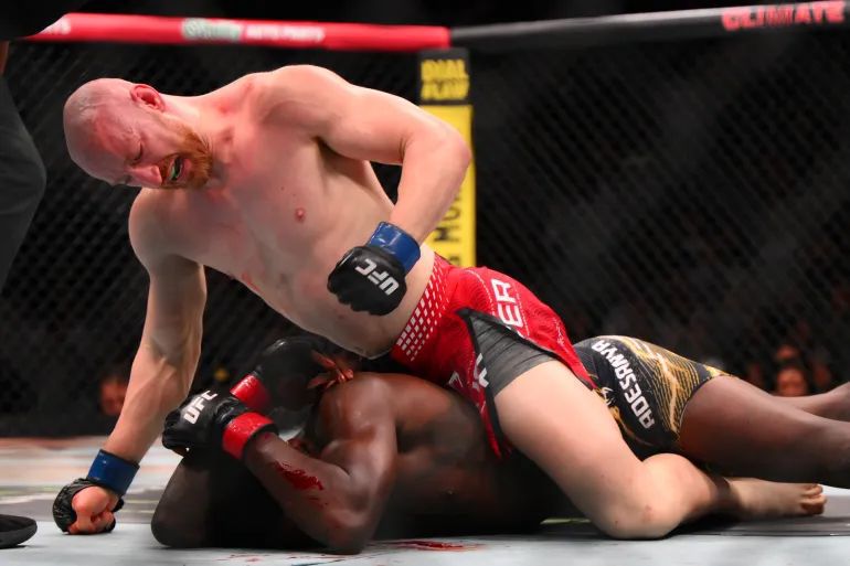 Adesanya defiant despite fourth straight defeat as Pyfer secures win