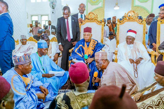 Shettima, others attend Zulum’s children’s wedding fatiha in Maiduguri
