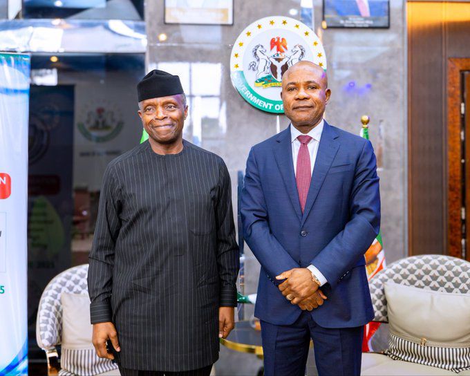 Mbah, Osinbajo discuss education, healthcare reforms in Enugu