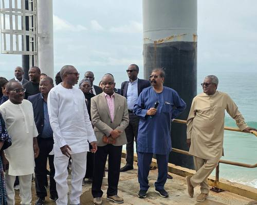 Dangote hosts Otedola, executives at refinery over Africa’s industrial future