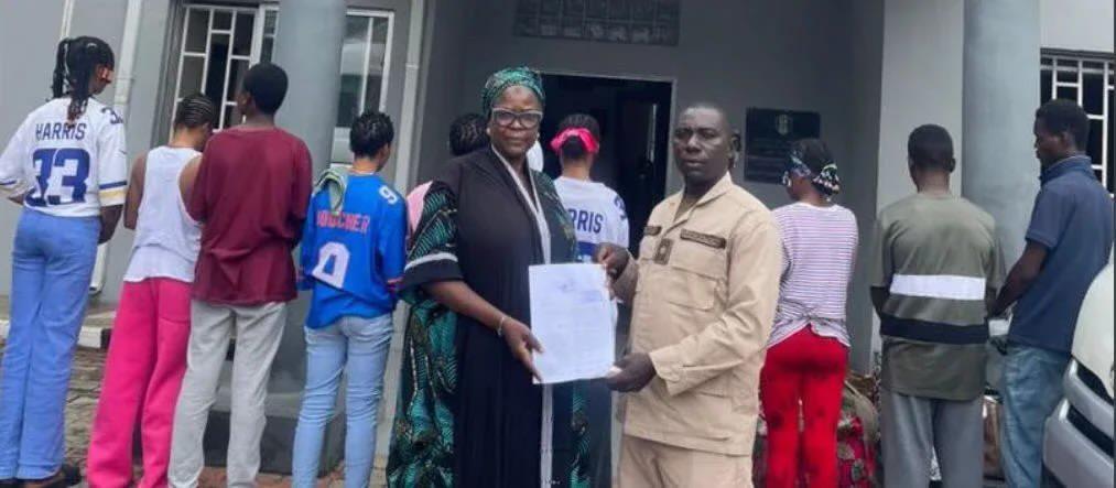 NAPTIP receives 12 trafficked victims rescued from Ghana